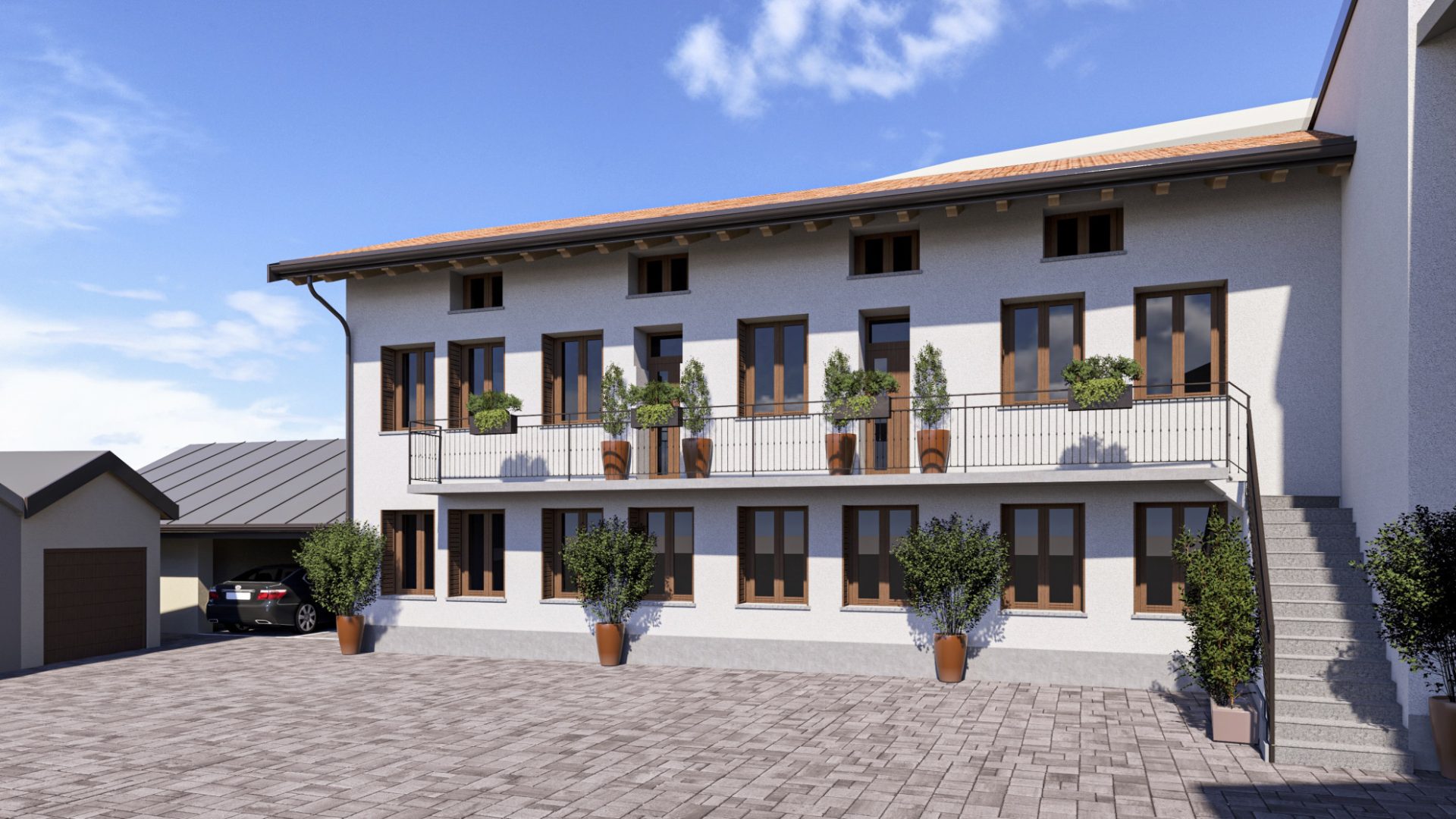 Appartamenti ristrutturati in classe A++ in vendita a Novedrate